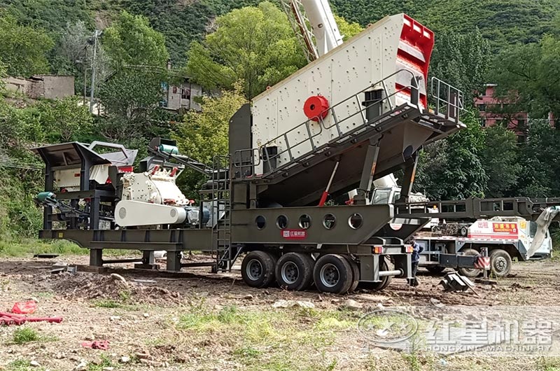 日產(chǎn)千噸石料用多大的破碎機型號，破碎建筑垃圾用的